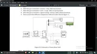 Three phase fault detection with designed relay using MATLAB / Simulink