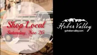 Shop Local Saturday, November 26