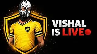 VISHAL IS LIVE 💫 CASTAM GIWAVAY 🙂 CS & BR RANK PUSH 🔥🔥