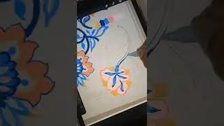 Part 1 Chintz Floral Painting Tutorial | Easy Hand-Drawn Design