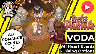 Roots of Pacha: Voda &ndash; All Heart Events & Dialog Options (+ Breakup 💔 and Wedding Scene 💒)