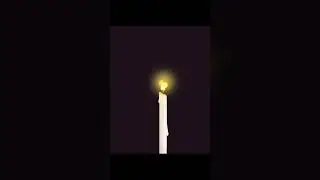Candle Fire 🔥 Animation on (Flipaclip)🧿