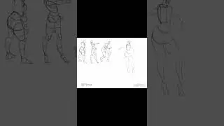 How To Draw - Body Construction #art #digitalart #timelapse #bodyconstruction #drawing #proko