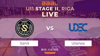 BC Sanit-2 2015 vs Utenos DSC 2015 | BBBL U11 | Stage II