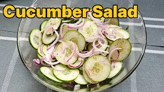 Pipino Salad Recipe | Filipino Cucumber Salad | Easy & Refreshing Side Dish