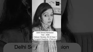 Delhi Nursery Admission 2026-27 New Update / Delhi School Admission / Nursery School Admission 2026