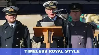 King Charles III&rsquo;s Royal Fashion Appearance | Lord High Admiral Ceremony Full Analysis