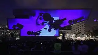 OFFF 2025 - The Screen - Luminous Frequencies - Live Footage