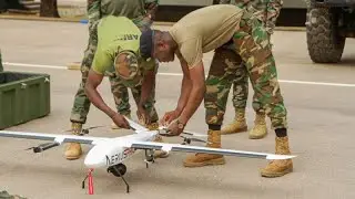 Ghana deploys its first locally manufactured spy drone to north