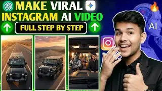 🚗 Gods Driving Car AI Video Kaise Banaye | Mahadev 🔱 Ram Ji 🏹 Krishna 🦚 AI Cinematic Video Tutorial 