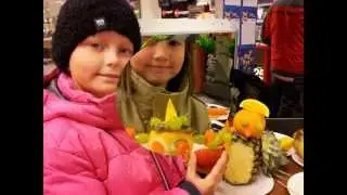 Fruktevent med Dadda KidCare p&aring; ICA Kvantum Landvetter