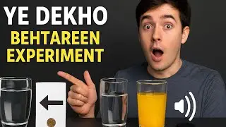 Top 4 Glass Experiments | Arrow Flip, Coin Disappear & Color Change 