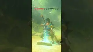 FAILING to Pull the Master Sword! (How Many Hearts?) ⚔️🚫 #Zelda #Shorts #MasterSword