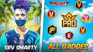 ALL BADGES PLAYER VS SRV SMARTY