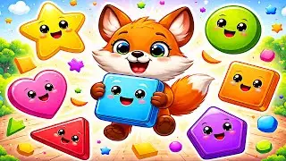 Kids Learn Shapes Names and Tracing - Educational Game 3D | Android Gameplay