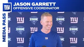 Jason Garrett Previews Offensive Unit | New York Giants