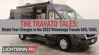 LichtsinnRV.com - What's New? Model Year Changes in the 2022 Winnebago Travato 59G/59GL