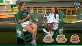 Wimbledon trophy or Unlimited Pancakes? | Young Reporter asks the tough questions! | Wimbledon 2025