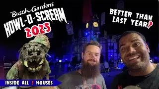 Howl-O-Scream 2025 Walk Through