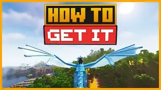 🟨 HOW to RIDE and TAME a DRAGON in ICE and FIRE MOD