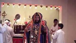First Holy Qurbana: St. George Syriac Orthodox Church Charlotte, NC - HE Mor Titus Yeldho (Part 2)