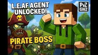 I Became a L.E.A.F Agent! 💥 Epic Pirate Champion Battle | PvZ Garden Warfare 2