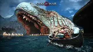 Belly of The Beast - Kratos Searches Inside the World Serpent - God of War PS5 Gameplay