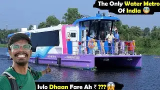 India's First and only metro system in Water ⛵| Kochi Water Metro | Vlog- 204