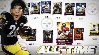 ALL-TIME PITTSBURGH STEELERS THEMED TEAM! Madden 19 Ultimate Team