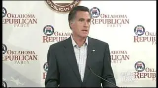 Romney: Marriage is between man & woman