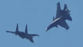 ВМФ России Russian Navy Su-30 Duo Demo ! Kubinka AFB Aug.2017 Су-30 ВКС России
