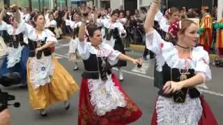 Cantó 2016. El ball de la dansa a la Maredéu en Elche