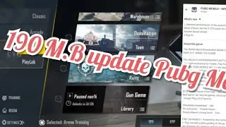 Pubg Mobile ( 190 M.B ) Update Play Store New Map // Bug Fix 😅 // AK GAMING YT
