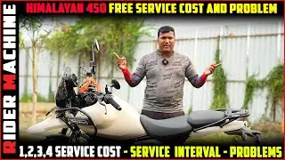 Himalayan 450 Service Cost Tamil | Service Cost 1.2.3.4 | Problem | Detailed Video | Rider Machine