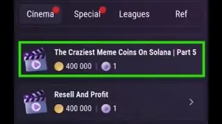 The Craziest Meme Coins on Solana | Part 5 | TapSwap Code | The Craziest Meme Coins on Solana | Part