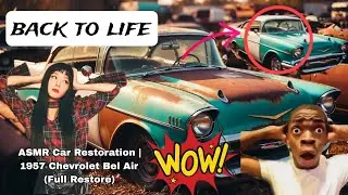 ASMR Car Restoration | 1957 Chevrolet Bel Air (Full Restore)