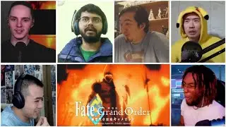 AGRAVAIN VS LANCELOT Fate/Grand Order: Camelot Paladin; Agateram | Reaction Mashup