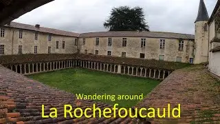 Wandering around La Rochefoucauld, Charente, France. A taste of this lovely small French town
