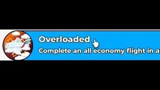 Cabin Crew Simulator - Overloaded Badge attempt
