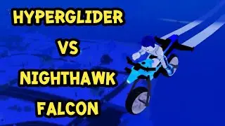mad city hero56 : Hyperglider VS nighthawk falcon | roblox gameplay