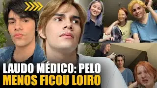 VLOG: DESCOLORINDO O CABELO, CANTANDO E SE DESPEDINDO | Três de Outubro