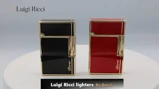Luigi Ricci lighters by Derui Collector box