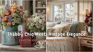 English Cottage Home Decor Ideas | Shabby Chic Meets Vintage Elegance