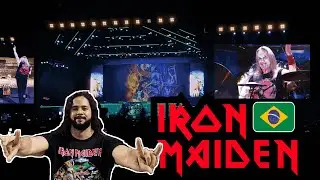 IRON MAIDEN EM S&Atilde;O PAULO | ULTIMO SHOW DE NICKO MCBRAIN