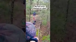 FULL EPISODE IN DESCRIPTION Bow hunting from a tree stand for her first deer! #shorts
