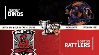 NBHL Mylec Cup 2023: Jersey Dinos vs. Boston Rattlers Highlights (09/23/2023)
