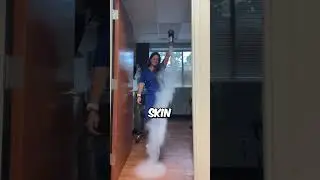 Выливание жидкого азота на пол #шорты