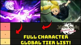 DECEMBER 2024 GLOBAL TIER LIST! RANKING EVERY CHARACTER IN JUJUTSU KAISEN PHANTOM PARADE!