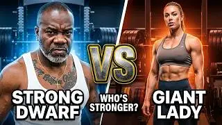 Strongest Dwarfs vs Female Giants (Who's Stronger?)