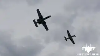 2022 #11 Akron - A-10  & P-51 Heritage Flight-Day2 (Full Demo)